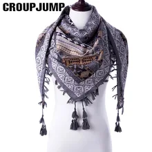 Стильный шарф для женщин платок цветочный принт палантины треугольная бандана бренд женский платок шарфы