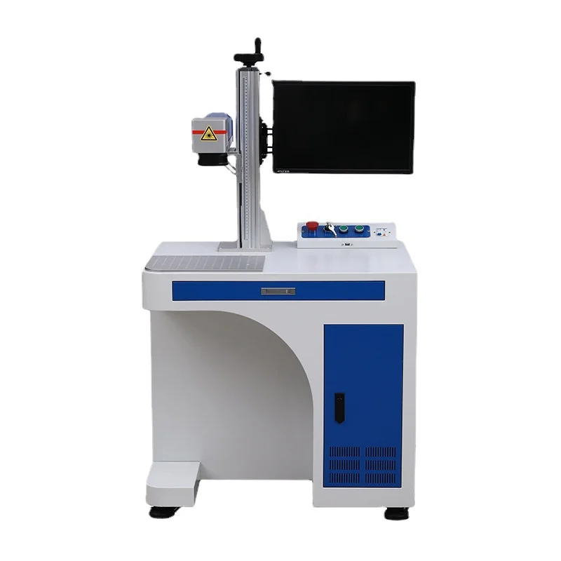 

Widely Used Industrial Marking Machine 30W Fiber Laser Engraving And Marking Machine Ruike 3D Three-Dimensional Rotating Shaft