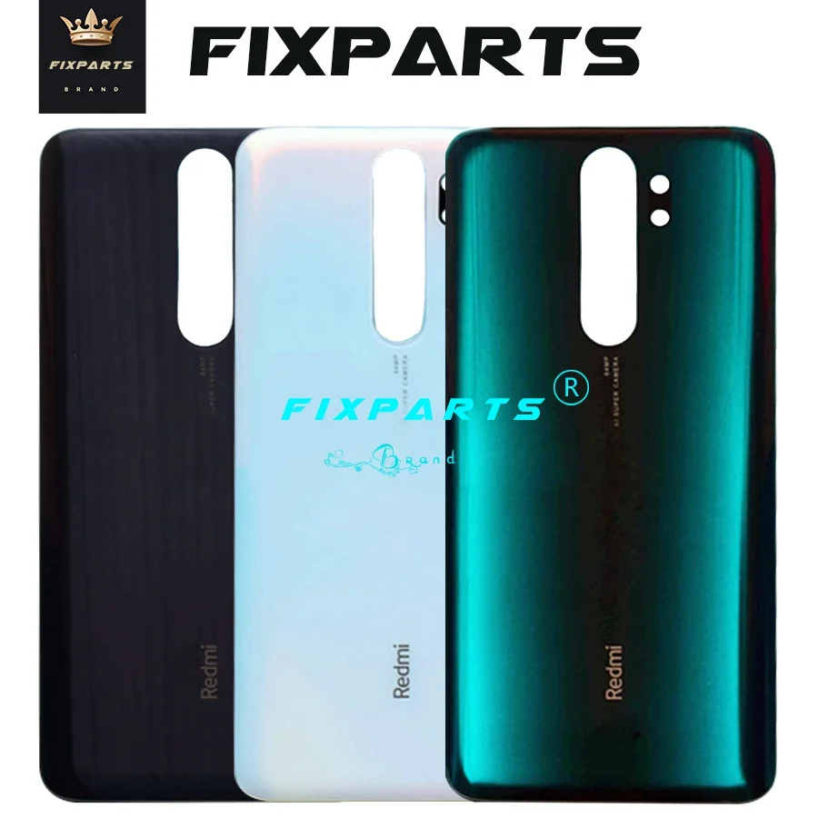 Xiaomi redmi note 8 pro Чехол для аккумулятора из настоящего стекла Сменный Чехол для redmi note 8 pro черный и белый чехол для телефона redmi note 8