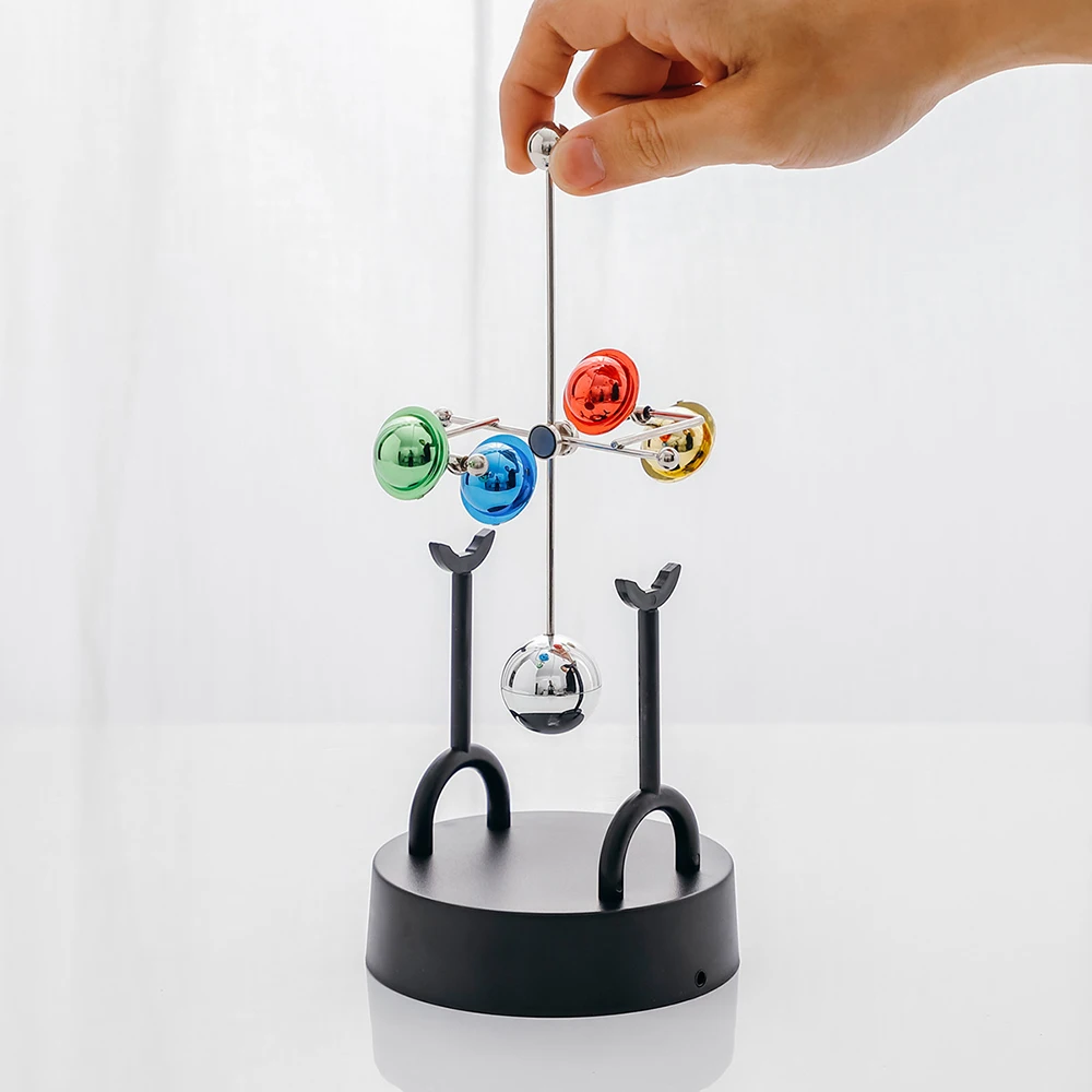 New Newton's Cradle Desk Table Decor Metal Pendulum Ball Newton Ball Physics Science Pendulum Steel Balance Ball Room Decoration New Newton's Cradle Desk Table Decor Metal Pendulum Ball Newton Ball Physics Science Pendulum Steel Balance Ball Room Decoration