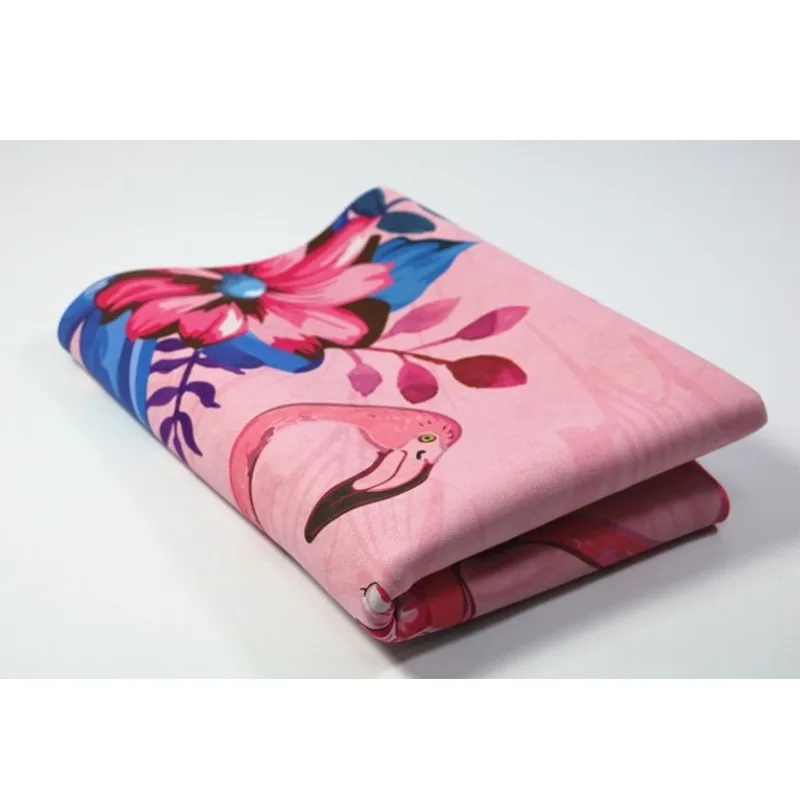 Printed Non-slip Yoga Mat Natural Rubber 1.5mm Foldable Good Grip Exercise Mat for Fitness Pilates Gymnastic Travel Mat exercise