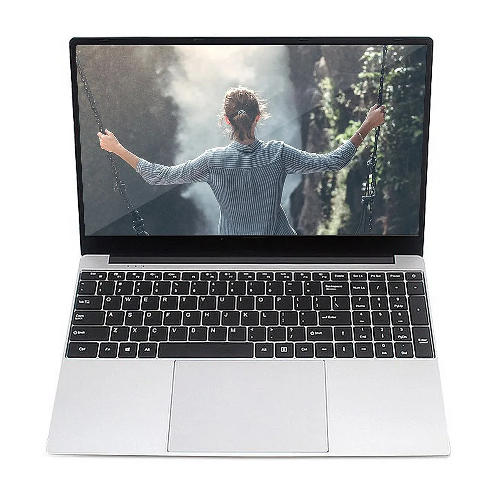  15.6 Pollici Intel Core 7Gen I7 Computer Portatile 8 Gb di Ram Ssd da 512 Gb Finestre 10 Metallo No