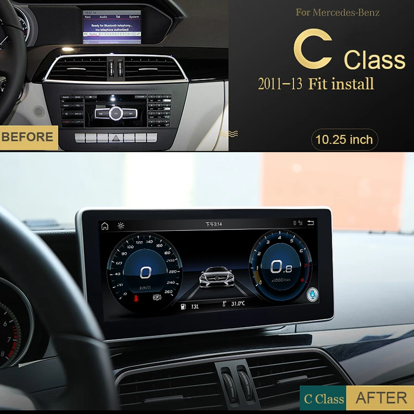 Cheap Car radio Android multimedia player For Mercedes Benz C Class W204 S204 2011 to 2013 10.25 inch touch screen GPS Carplay 1 Cheap Car radio Android multimedia player For Mercedes Benz C Class W204 S204 2011 to 2013 10.25 inch touch screen GPS Carplay 1