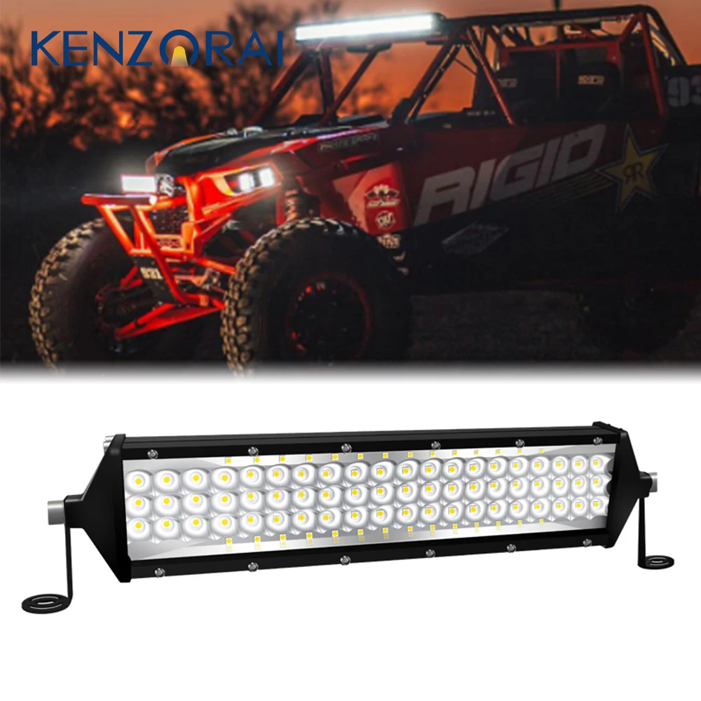 

12 inch 264W LED Work light bar Spot Work Light Beam for SUV Tractors Trucks Crossovers Jeep ATV Driving Light Car Accessories