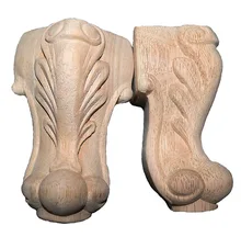4Pieces/Lot Height:12x6.5cm Solid Wood Furniture Table Feet Foot Wood Carving Rose Flower Sofa Legs 4Pieces/Lot Height:12x6.5cm Solid Wood Furniture Table Feet Foot Wood Carving Rose Flower Sofa Legs