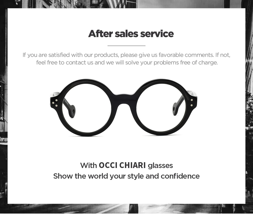 OCCI CHIARI Ретро круглая оправа, фирменный дизайн, рецептурные линзы, медицинские оптические очки, черная оправа для мужчин, Wome CAPPAI