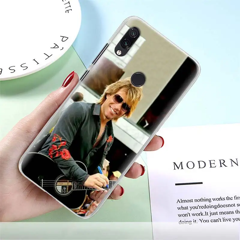 Чехлы для телефонов Jon Bon Jovi Rock для Redmi 7 7A 8A K20 Pro 6 6A 5 Plus Redmi Note 5 6 7 8 Pro 8T S2 GO
