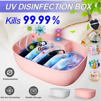 

Drying Travel Portable Underwear Toothbrush UV Disinfection Cleaner Storage Box Clothes Dryer Hot Sale