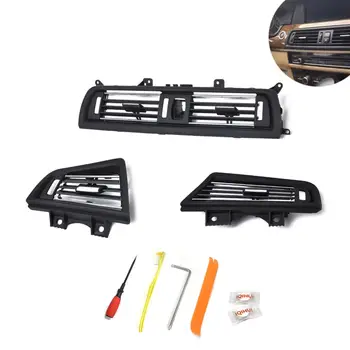 

3X Front Console Grill Dash A/C Air Vent for BMW 5Series 520 523 528 530