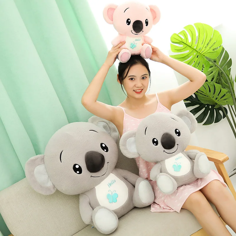 1 шт. 30/60 см Kawaii коала плюшевые игрушки для детей моделирование коала набивная Мягкая кукла Дети прекрасный подарок девочке на день рождения