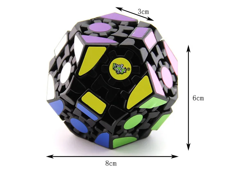 Высокое качество снаряжение Lanlan Megaminxeds Magic Cube Додекаэдр Скорость головоломка Рождественский подарок идеи детские игрушки для детей