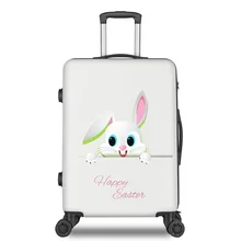 Чемодан для путешествий, чемодан на колесиках, мультяшный чемодан на колесиках, чемодан для переноски, женская сумка, чемодан на колесиках 20 24