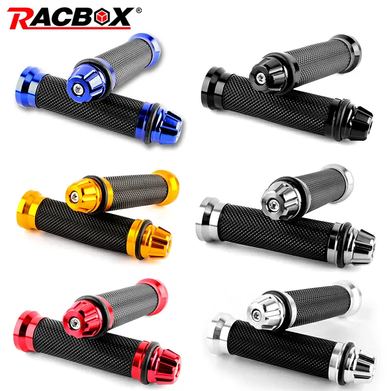 2 шт. мотоцикл 7/" 22 мм руль CNC алюминиевый мотоцикл универсальный Грязь велосипед ямы руль ручки для Suzuki Kawasaki Yamaha