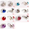 10Beads Fashion Women Hair Claws Clamp Rhinestone Small Hair Clips Girls Hair Accessories Bridal Wedding Jewelry Headwear 3