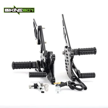 

BIKINGBOY For Kawasaki Ninja ZX10R 06 07 08 09 10 11 12 13 14 15 ZX-10R ZX10-R Rearsets Foot Pegs Footrests Rear Sets Adjustable