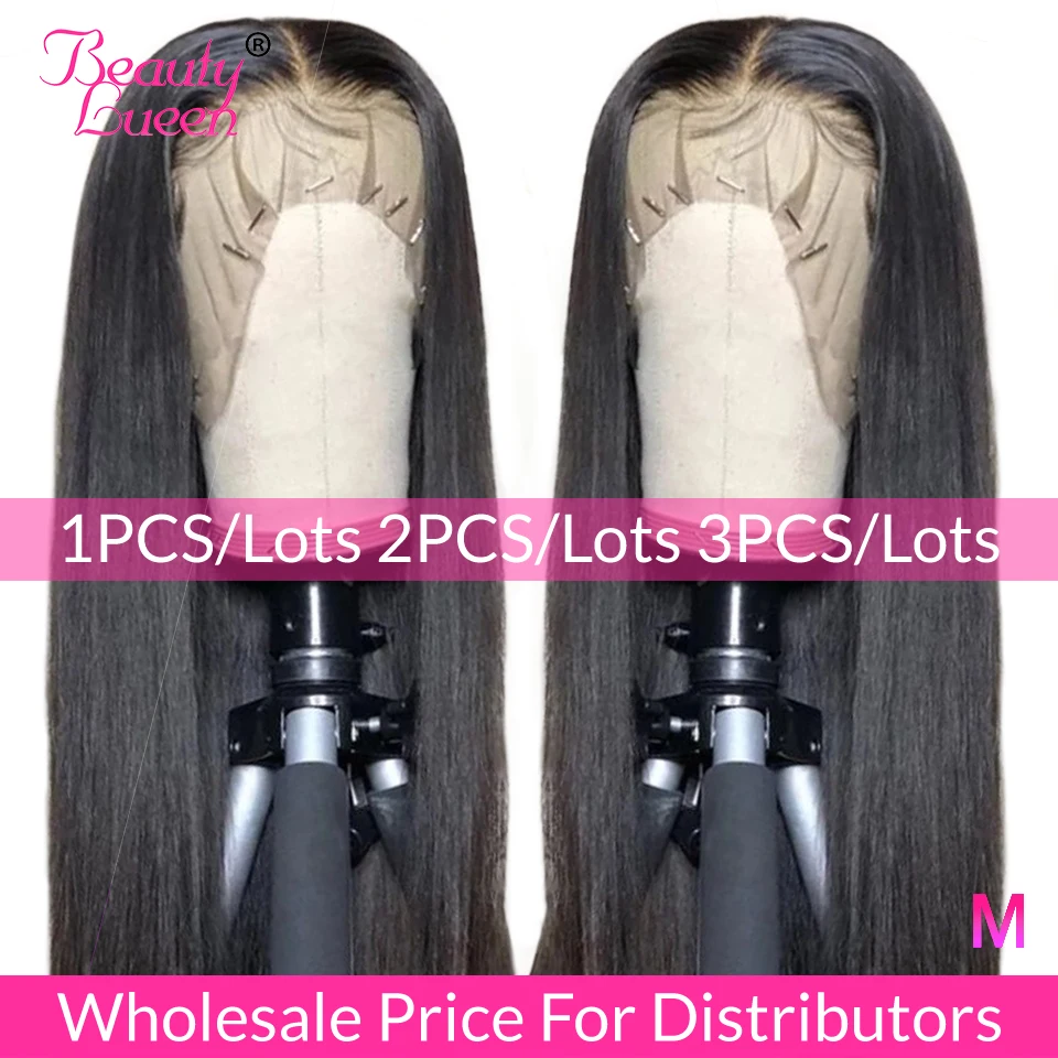 

13x4 Lace Front Human Hair Wigs 150% 180% 200% Free Part Brazilian Straight Lace Front Wigs With Baby Hair For Black Women Remy