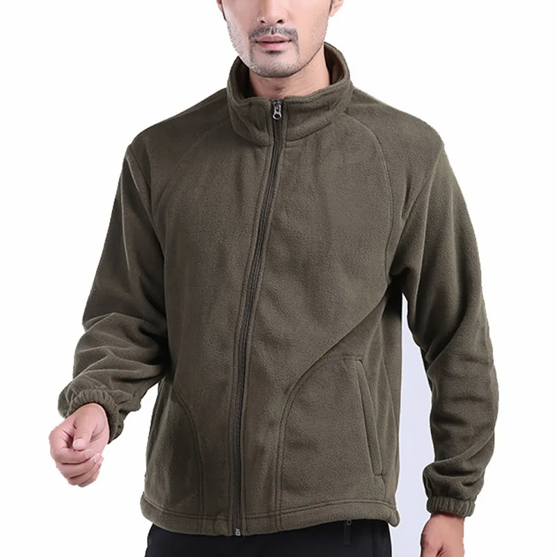 

Thermal Military Tactical Outdoor Soft Shell Fleece Jacket Men Army Sportswear Coat Thermal Hunt Hiking Sport Hoodie Jackets