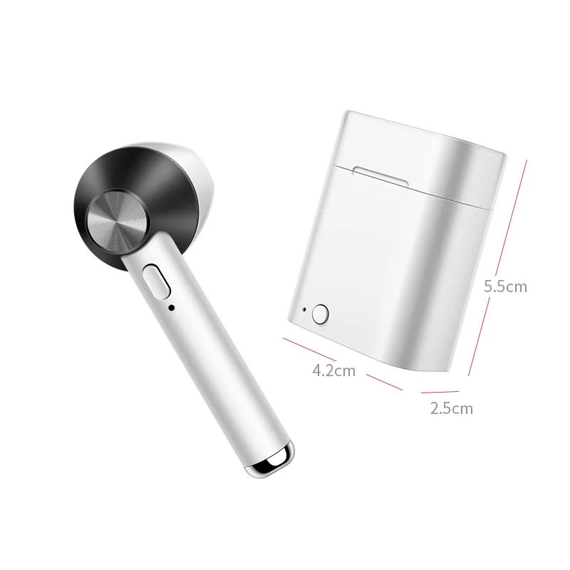 wireless headphones bluetooth with microphone tws earphone earbuds charging box Button control music Headset For smart phone