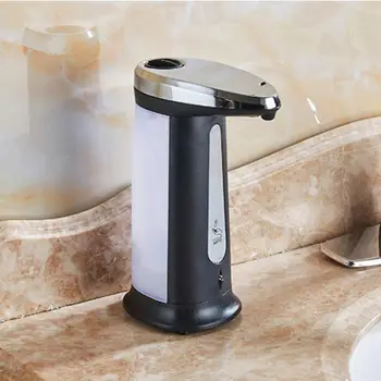 

1PC ABS Smart Sensor Touchless Sanitizer Dispensador Electroplated automatic soap dispenser dispensador de jabon automatico