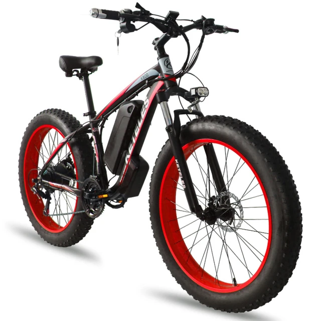 Electric Bicycle Adult 1000W 500W 350W 48V Lithium Battery 26 Inch 2000W Electric Bike 4.0 Fat Tire Snowmobile Beach E bike 3