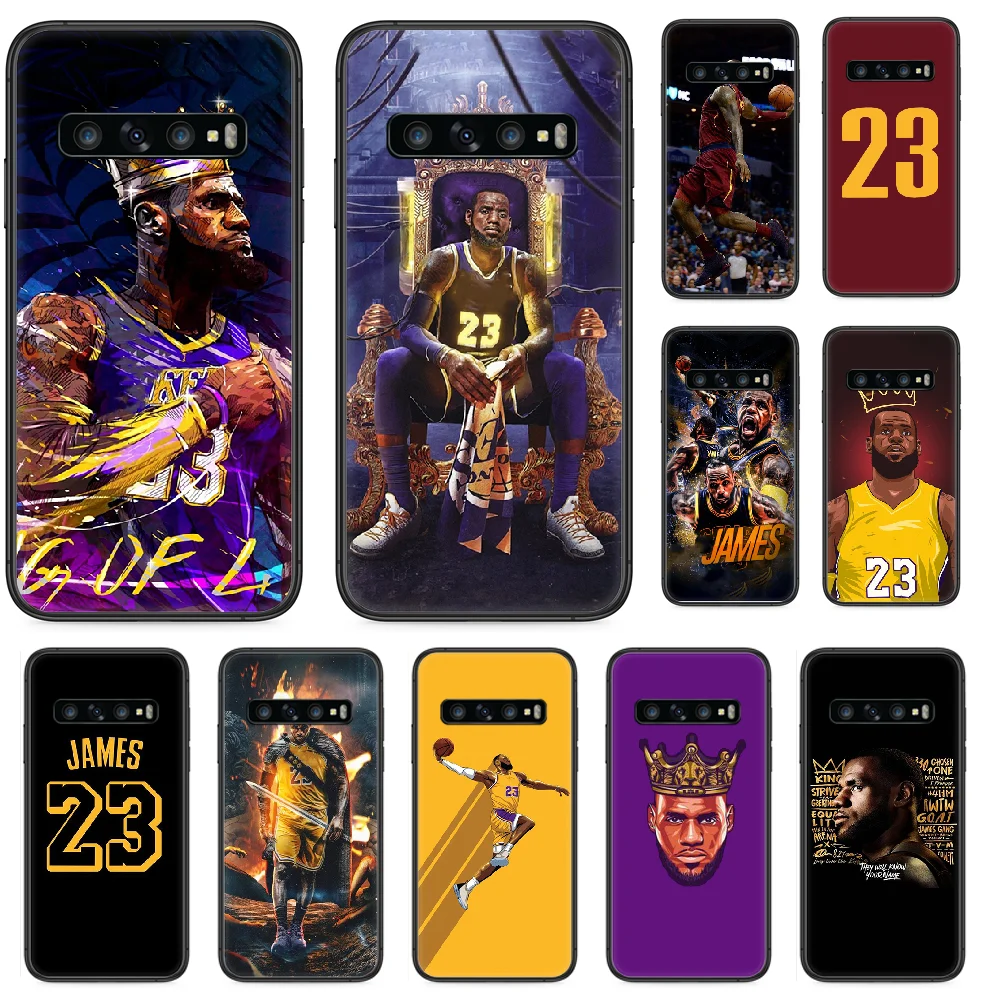 Баскетбольная звезда Джеймс 23 чехол для телефона Samsung Galaxy S 10 20 3 4 5 6 7 8 9 Plus E Lite Uitra