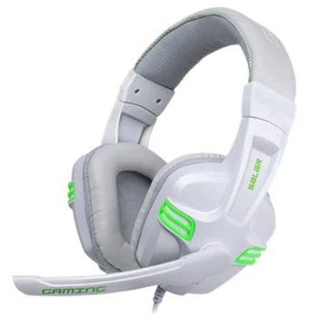 

Salar KX101 3.5mm Wired Earphone Gaming Headset PC Gamer Stereo Headphone with Microphone for Computer