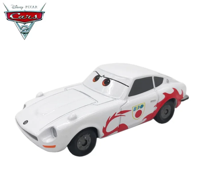Tomy Tomica disney Pixar тачки Sheriff/King/Flo/Sally/Chick Hicks/Mater/Doc Hudson металлическая литая игрушеигрушечная машина новая в коробке - Цвет: Japan No Package