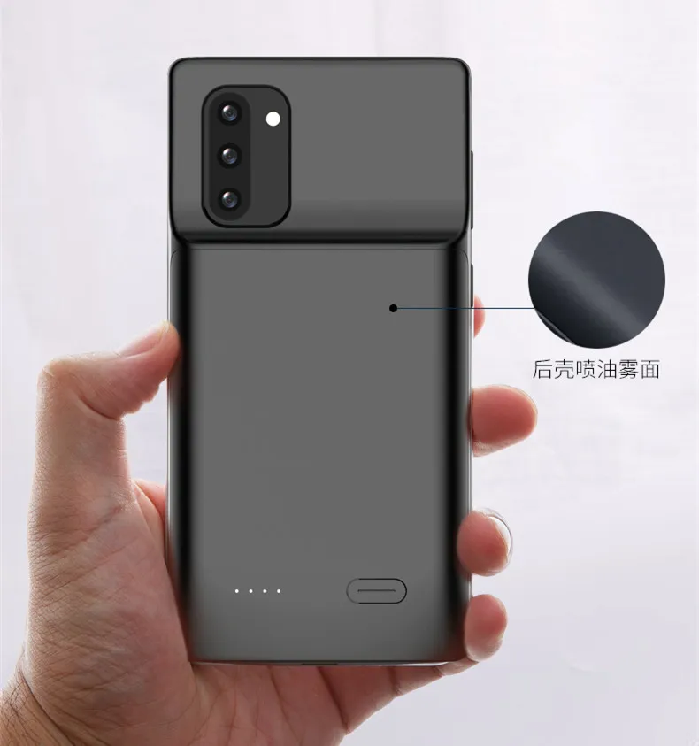 

2019 5200mah /6000mah Portable battery case for Samsung note 10 Extra Shockproof power case for Galaxy Note10+
