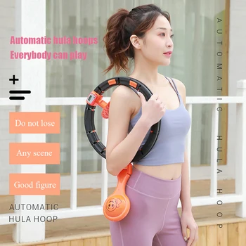 

Intelligent Counting Fitness Sport Hoop Removable Smart LED Adjustable Sport Hoops Adult Gymnastic Hoop Thin Waist Gym Fitness