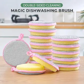 

Double-sided Magic Dishwashing Brush Melamine Sponge Eraser For Car Office Bathroom Clean Accessory Auto Wash Dish Cleaning Nano