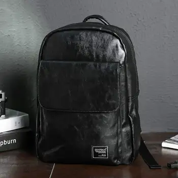 

Backpack leisure simple backpack student bag atmosphere trend file bag computer bag