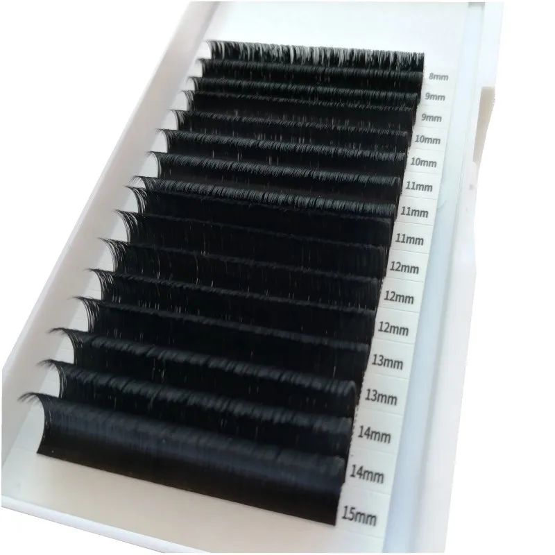 5 trayslot Easy Fan Blooming Faux Mink Lashes Korea Eyelashes 3d False Mink Eyelash Long Lasting Auto Fans (12)