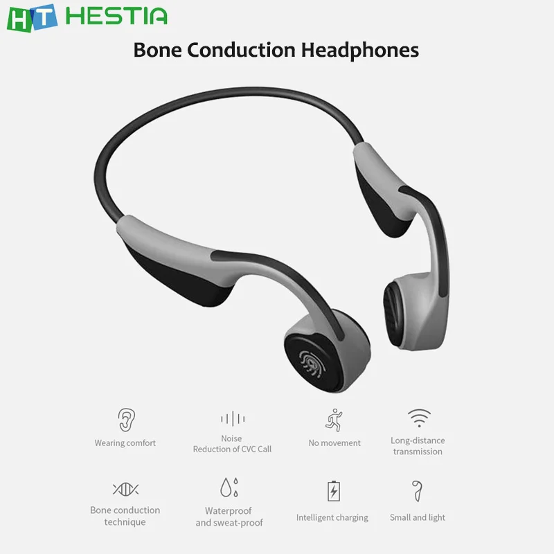 Наушники V9 с костной звукопроводимостью водонепроницаемые гибкие