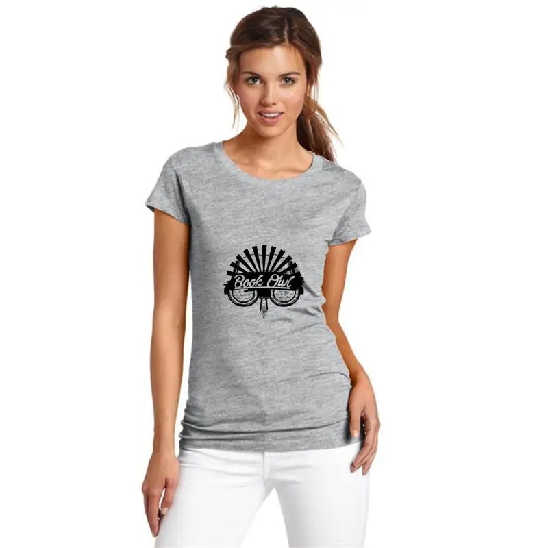 

Custom Book Owl tshirt big size s~126xL humorous stranger things Unisex men and women t shirt tee