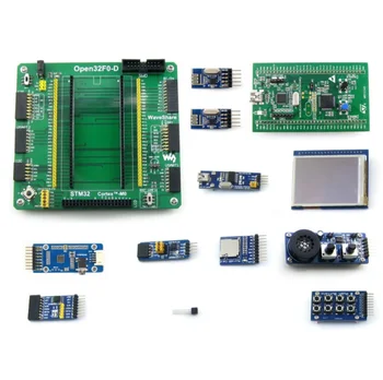 

Open32F0-D Package B # ARM STM32 Cortex-M0 Development Board STM32F051R8T6 With STM32F0DISCOVERY + 320x240 Touch LCD+9 Modules