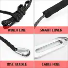 30 м X 9,5 мм автомобильный буксировочный трос синтетический трос кабель 7,5 тонн/16500lbs для транспортного средства тяжелого внедорожника восстановления дороги металлические крючки - 4 30 м X 9,5 мм автомобильный буксировочный трос синтетический трос кабель 7,5 тонн/16500lbs для транспортного средства тяжелого внедорожника восстановления дороги металлические крючки - 4