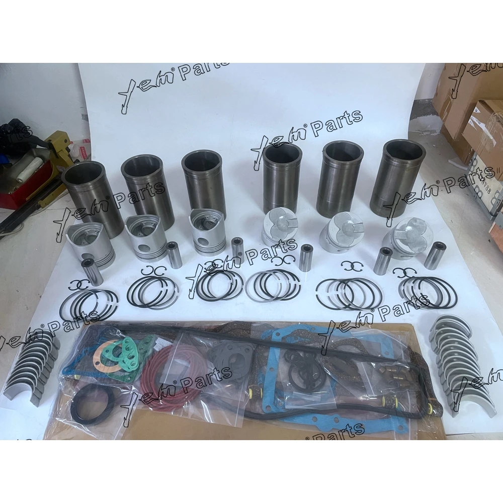 

Новый комплект лайнера цилиндра DA120 с набором подшипников и Комплект прокладок для Isuzu Eengine