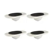 4pcs Magic Caster Pulley 360 Degrees Universal Wheel Sticky Low-noise Storage Box Roller stainless steel Plastic Pulley Dropping