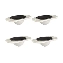 4pcs Magic Caster Pulley 360 Degrees Universal Wheel Sticky Low-noise Storage Box Roller stainless steel Plastic Pulley Dropping