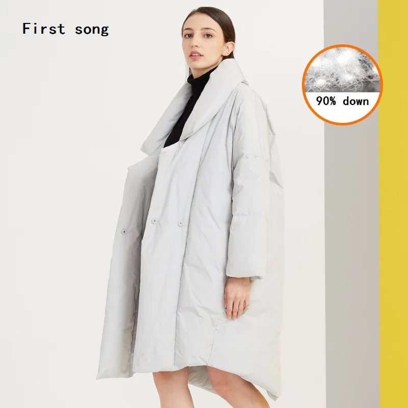 Vrouwen 90% witte eend donsjack dikke donsjack New2019 winter vrouwen jas gecoat hooded down gewaden Moncler femme XL Vrouwen 90% witte eend donsjack dikke donsjack New2019 winter vrouwen jas gecoat hooded down gewaden Moncler femme XL