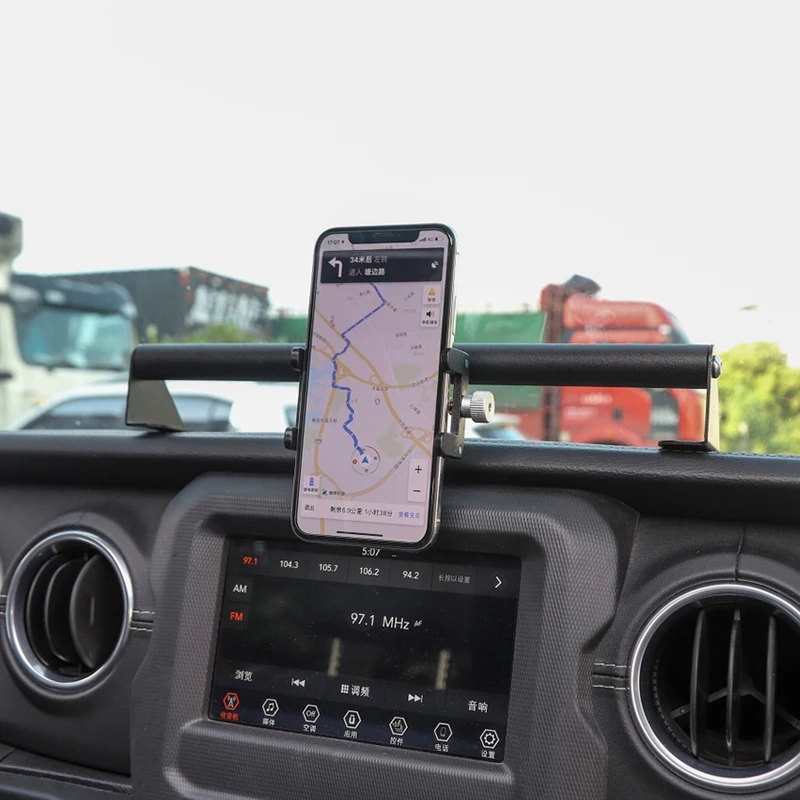 Abkt-автомобильное крепление Многофункциональный держатель для мобильного телефона gps для Jeep Wrangler JL JLU- аксессуары для салона автомобиля