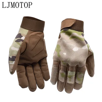 

High Quality Breathable Motorcycle Full Finger Gloves Touch Screen Gloves For Honda CBR 1000 RR Goldwing gl1500 transalp XLT600