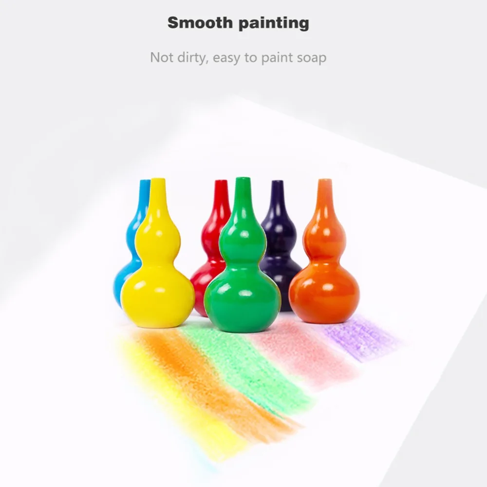 12 шт. нетоксичные детские карандаш для рисования Детская безопасность цветной карандаш детские 3D палец товары для рукоделия детский сад
