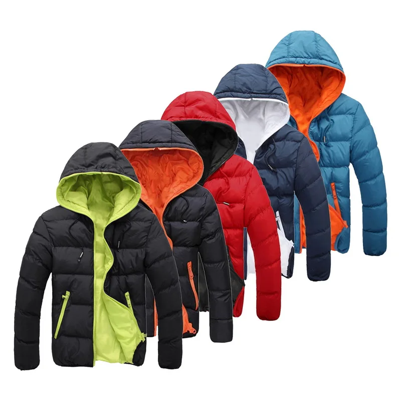 2020 Winter Jacket Men's High Quality Thick Warm down jacket men brand coat Snow parkas Brand Clothing Mens Outerwear | Мужская