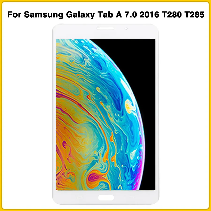 Новая T280 ЖК-сенсорная панель для samsung Galaxy Tab A 7,0 T280 T285 ЖК-дисплей сенсорный экран панель дигитайзер сенсор