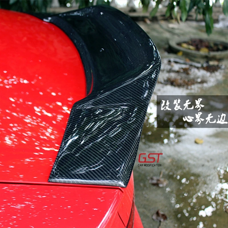 Для Audi A3 S3 Стиль Renntech фотография из углеродного волокна 2014 ~ 2016|Спойлеры и крылья| |