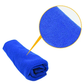 

Rag Car Cleaning Towel 20pcs Microfiber 25*25cm Reusable Replacement Accessory Set