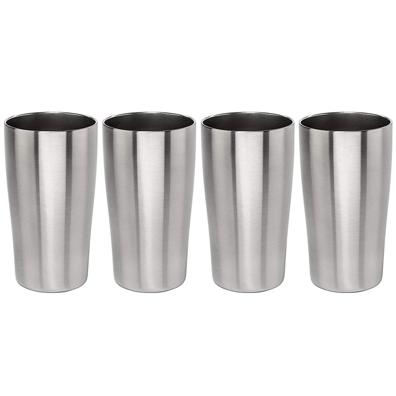 

Stainless Steel Pint Cup Double Vacuum Copper Insulated Metal Cup,Keep the Drink Cold or Hot Beer Mug,Cocktail,Coffee,Smoothie,E