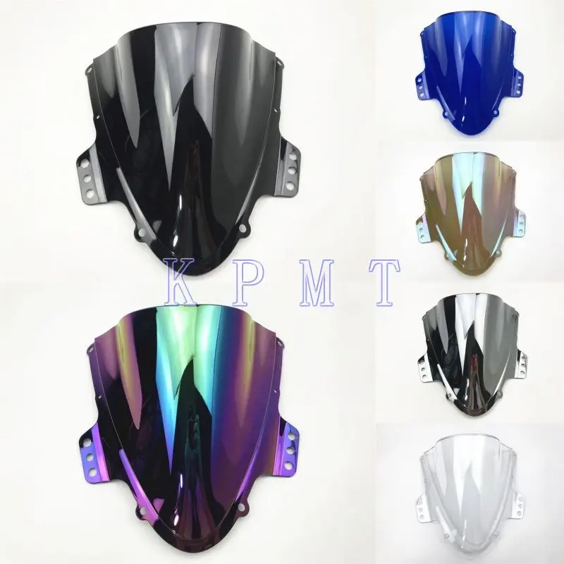 Для Suzuki GSXR 1000 R K5 2005 2006 gsxr r k5 05 06 черный прозрачный лобовое стекло двойной пузырь| |