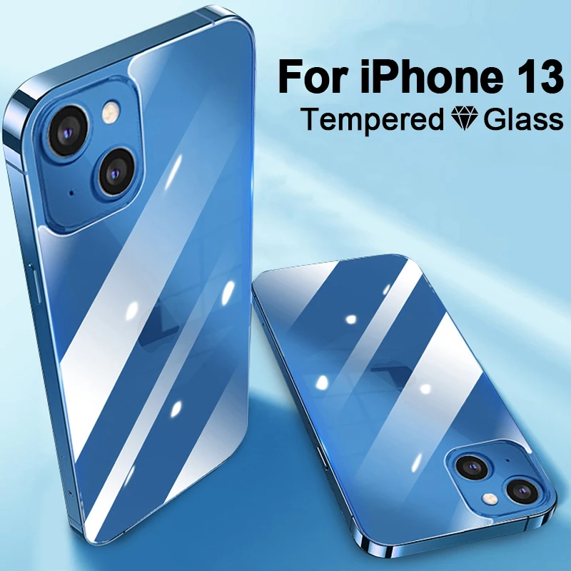 Закаленное стекло для Apple iPhone 13 11 12 Pro Max mini 2 шт. Защитная пленка экрана X XR XS MAX 8 7 6 6S